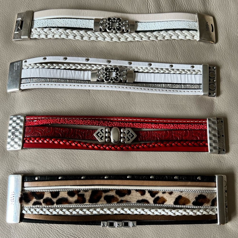 Bracelets My Wristy Business, 8 inches in length.  Price is per bracelet.